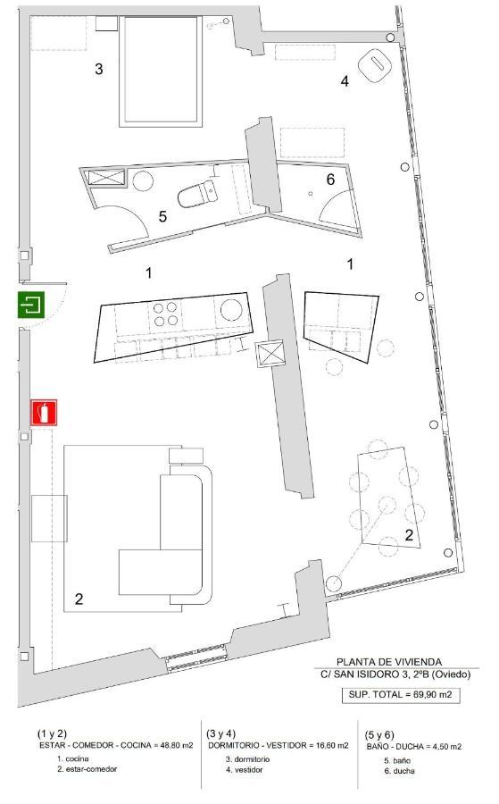 Апартаменты Loft-Atelier En Овьедо Экстерьер фото